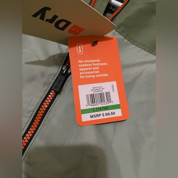 Bass Outdoor  Rain Jacket big kids - Picture 3 of 10